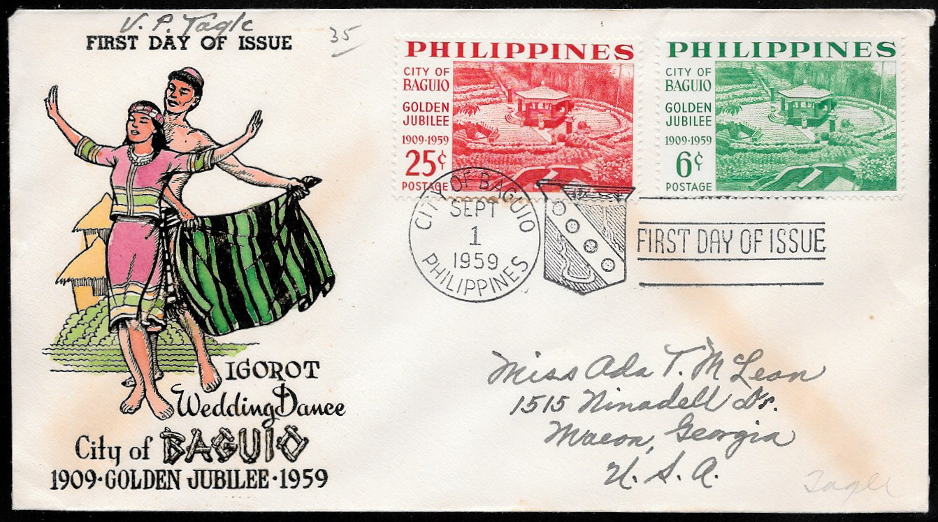 Philippines 1959 First Day Cover 